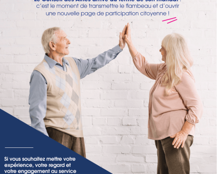 Le Conseil des Aînés se renouvelle : rejoignez l'aventure citoyenne ! - Juillet 2026