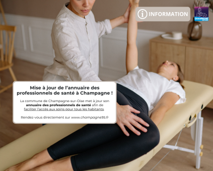 Mise à jour de l’annuaire des professionnels de santé - 05.05.2026