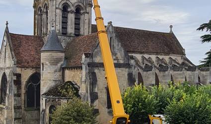 Chantier nettoyage de l'église