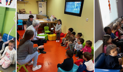 Atelier littéraire du Conseil des Ainés et les petits du centre - 04.03.2026