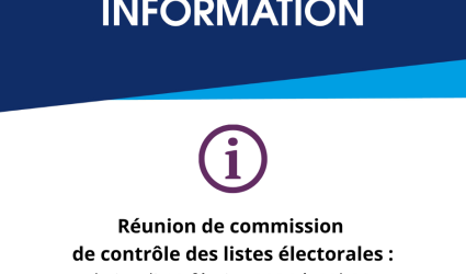Commission  de controle des listes électorales - 19.02.2026