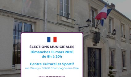 Elections municipales - 15.03.2026