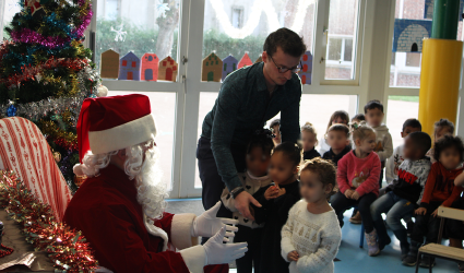 Passage du Père Noel dans les écoles - 18.12.2025