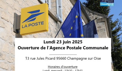 Ouverture de l'Agence Postale Communale