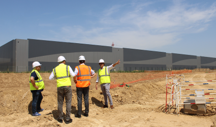 Première visite de chantier du futur site GEODIS à Champagne-sur-Oise ! - 24.06.2026