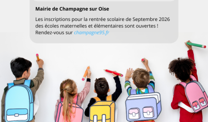 Inscriptions scolaires 2026-2027