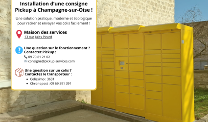 Installation d’une consigne Pickup - 12.03.2026