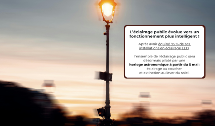 L’éclairage public évolue vers un fonctionnement plus intelligent ! - 04.05.2026