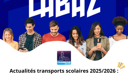 Transport scolaire, application LABAZ