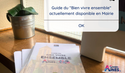 Sortie du guide bien vivre ensemble, Conseil des Ainés - Oct 2025