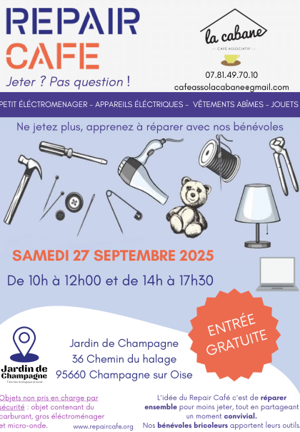 Repair Café - 27.09.2025