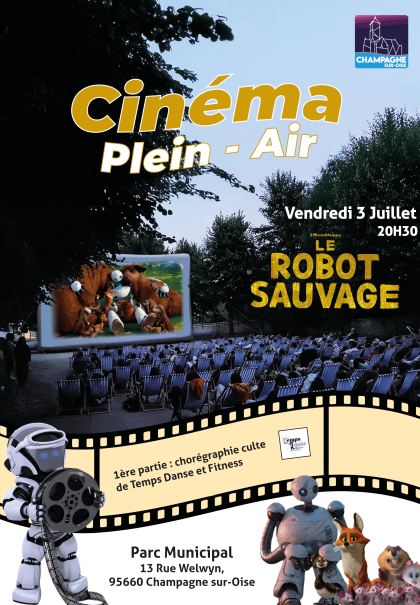 Cinéma en plein-air Le Robot sauvage - 03.07.2026