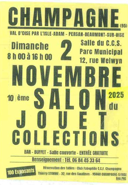 Salon du jouet - 02.11.2025