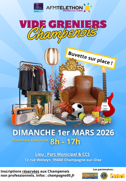 Vide greniers Champenois - 01.03.2026