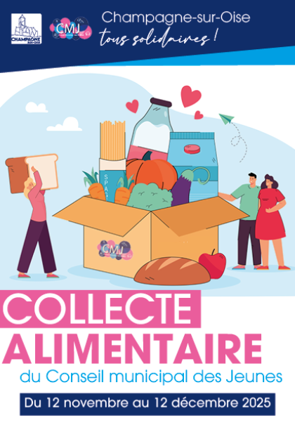 Collecte alimentaire CMJ - Nov et Dec 2025