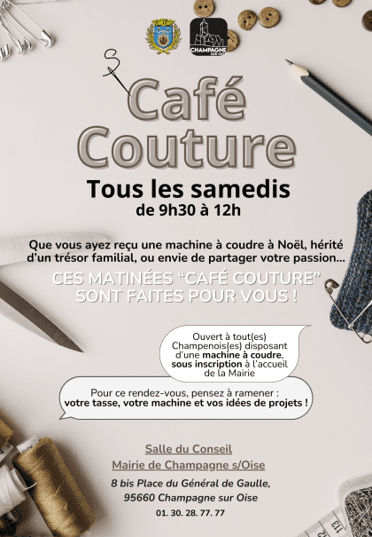 Café Couture - Tous les samedis