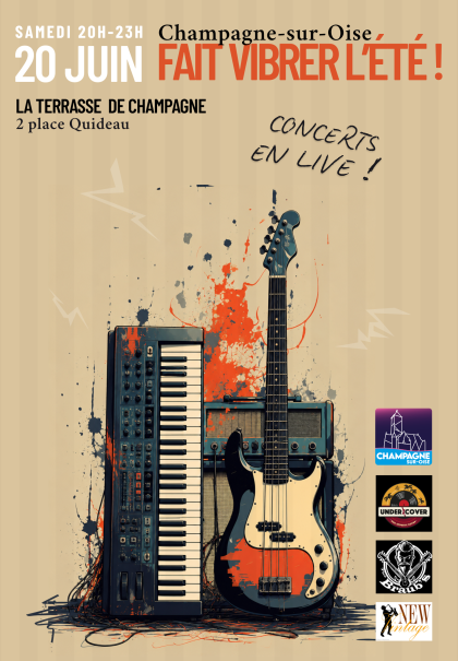 Concert Champagne fait vibrer l'été ! - 20.06.2026