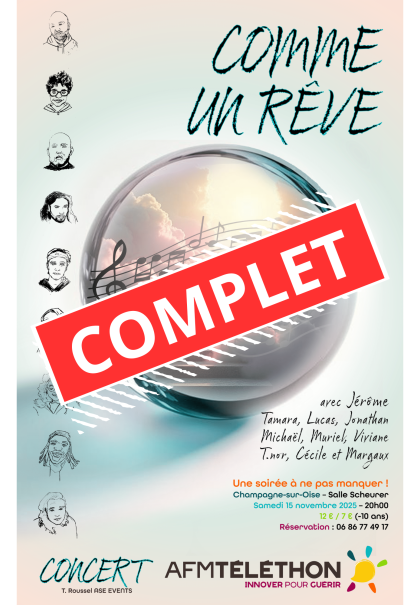 Interview de Jérôme du spectacle "Comme un rêve" pour le Téléthon - 15.11.2025