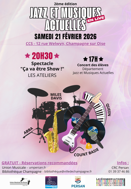 Concert Jazz et musiques actuelles 2ème édition - 21.02.2026