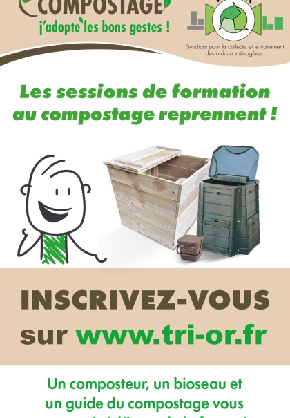 Reprise des formations compost Tri-Or - mai 2026