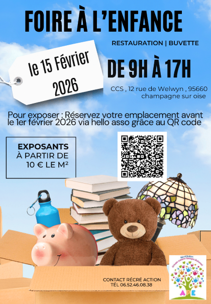 Foire à l'enfance - 15.02.2026