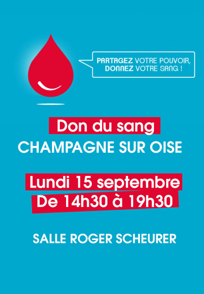 Don du sang - 15.09.2025