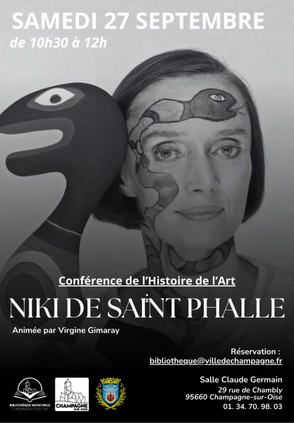 Conférence de l'Art : Niki de Saint Phalle - 27.09.2025