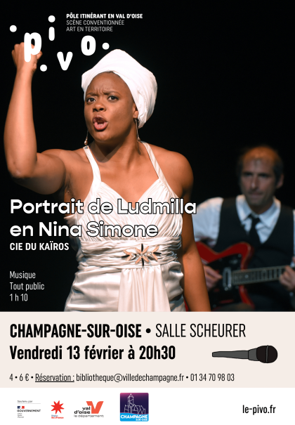 Portrait de Ludmilla en Nina Simone PIVO - 13.02.2026