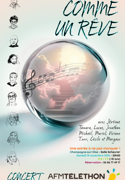 Interview de Jérôme du spectacle &quot;Comme un rêve&quot; pour le Téléthon - 15.11.2025