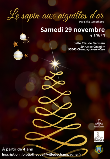 Spectacle sapin aux aiguilles d'or - 29.11.2025
