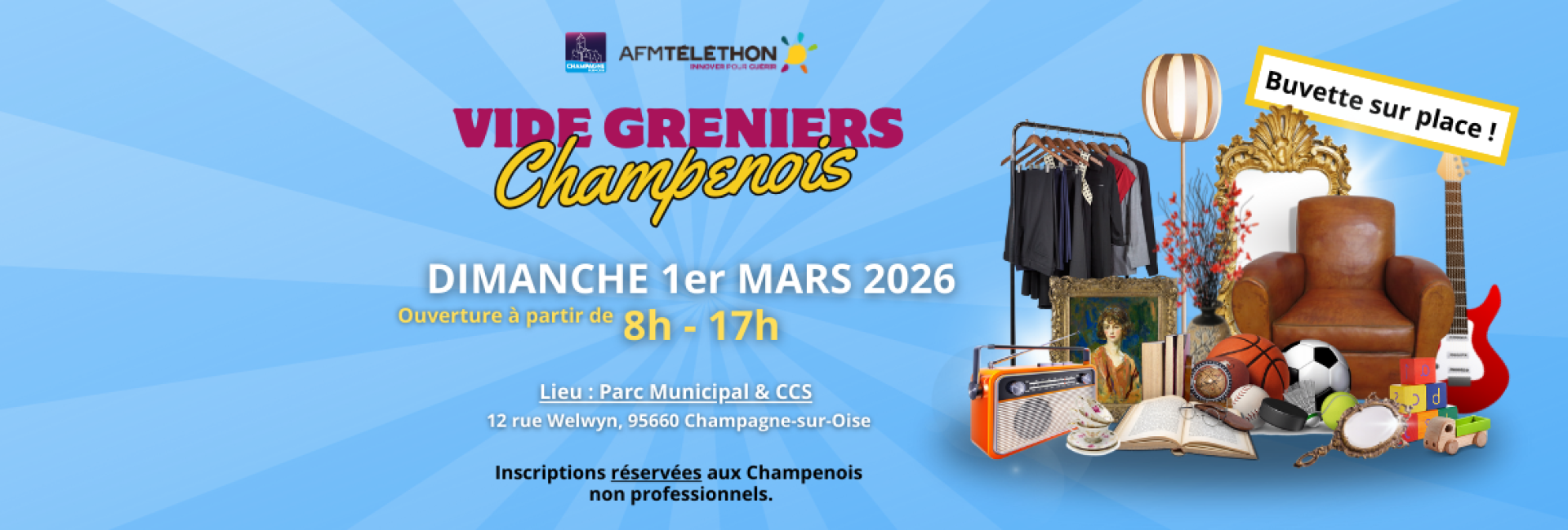 Vide greniers Champenois - 01.03.2026
