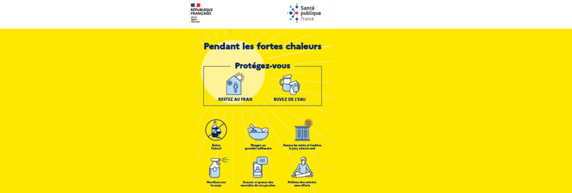 Bannière Plan canicule et fortes chaleurs - 01.06.2026