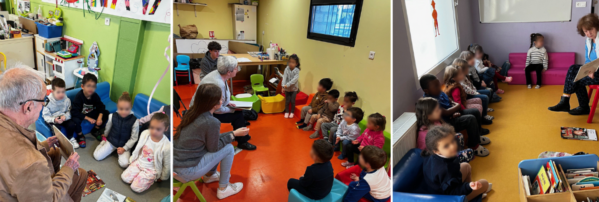 Atelier littéraire du Conseil des Ainés et les petits du centre - 04.03.2026