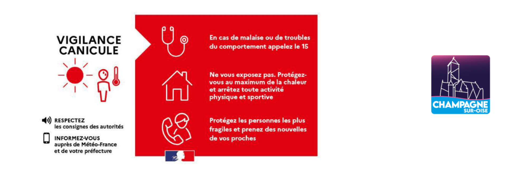 Vigilance rouge canicule - 01.07.2025