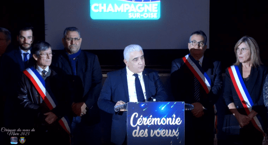 Cérémonie des voeux du Maire 2025 de Champagne sur Oise