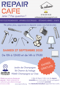 Repair Café - 27.09.2025