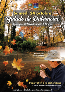 Balade du patrimone - 24.10.2026