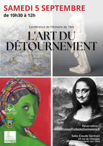 Conférence d’histoire de l’art : l’art du détournement - 05.09.2026
