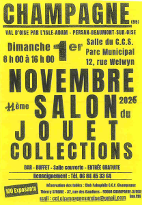 Salon du jouet et toutes collections - 01.11.2026