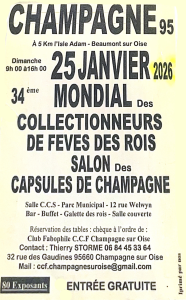 Mondial des collectionneurs de fèves des rois & Salon des capsules - 25.01.2026