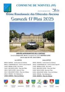 10ᵉ Randonnée des Véhicules Anciens – 17.05.2025