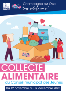 Collecte alimentaire CMJ - Nov et Dec 2025