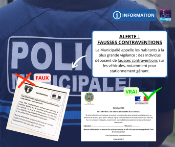 Fausses contraventions - 17.03.2026