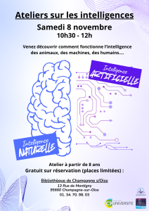 Atelier intelligences - 08.11.2025