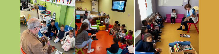 Atelier littéraire du Conseil des Ainés et les petits du centre - 04.03.2026