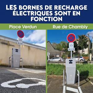 Borne de recharge électrique