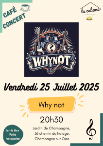 Café Concert, La Cabane - 25.07.2025