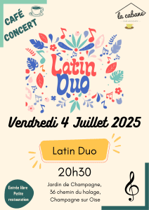 Café Concert, La Cabane - 04.07.2025