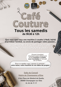 Café Couture - Tous les samedis