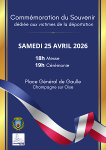 Commémoration du souvenir - 25.04.2026